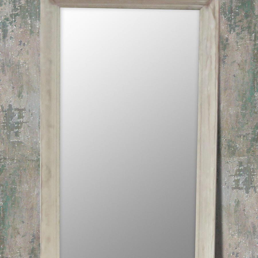 White Pine Framed Mirror