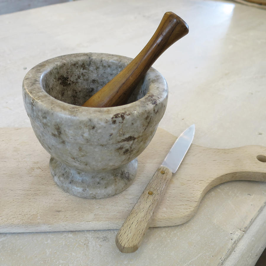 Swedish Marble Pestle and Mortar