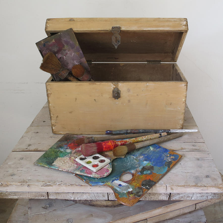 19th century French Artists Box