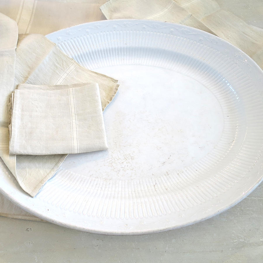 French 19th century Turkey Plate
