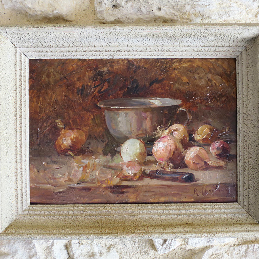 French Still Life of Oinions