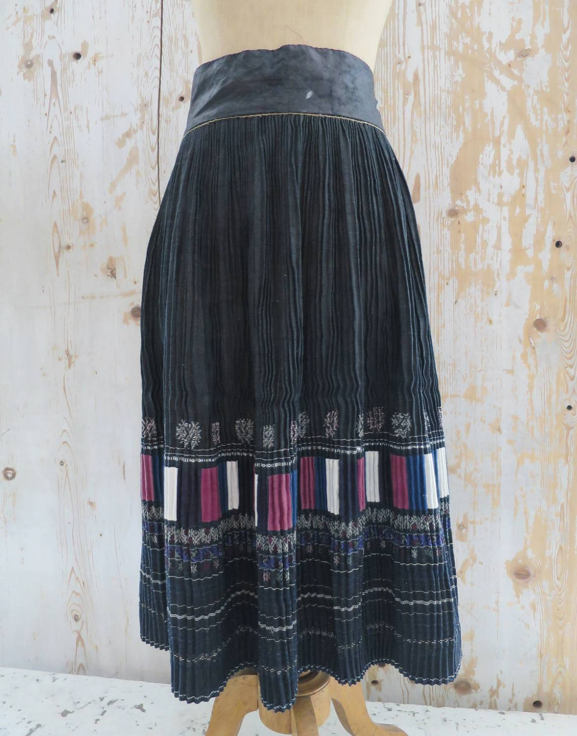 Traditional Hmong Hill Tribal Skirt