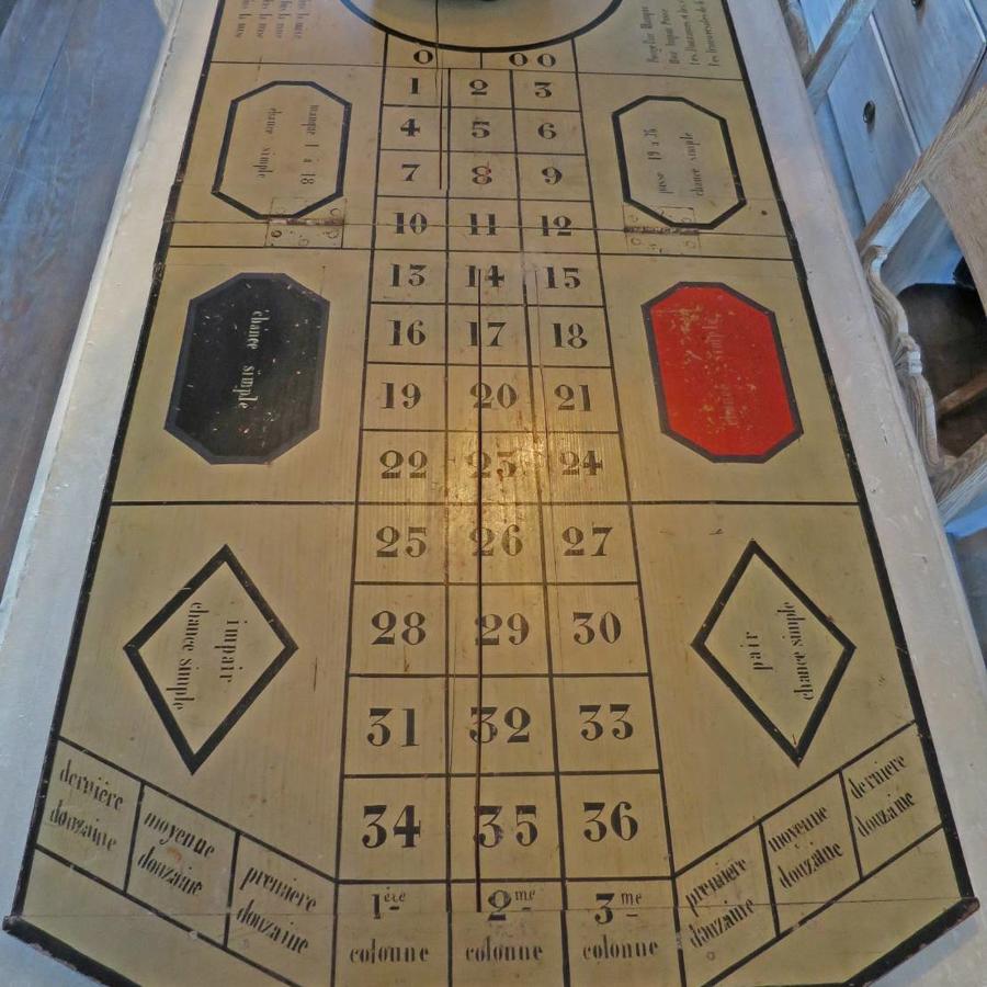 Roulette Board and Wheel