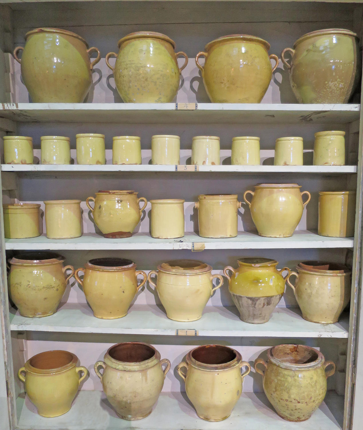 19th century French Confit Pots