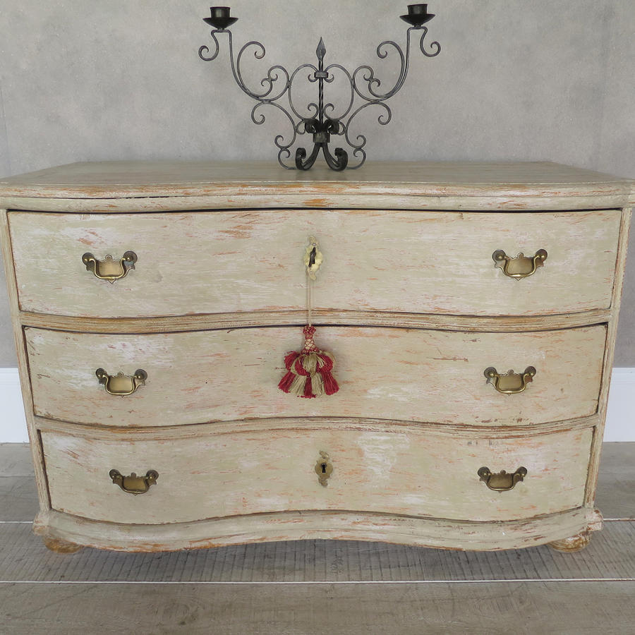 French 18th c Pine Commode