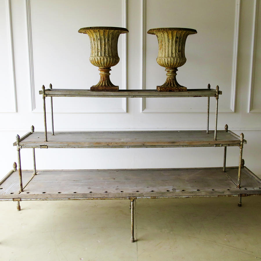 French 19th c 3-Tier Plant Stand - Circa 1870