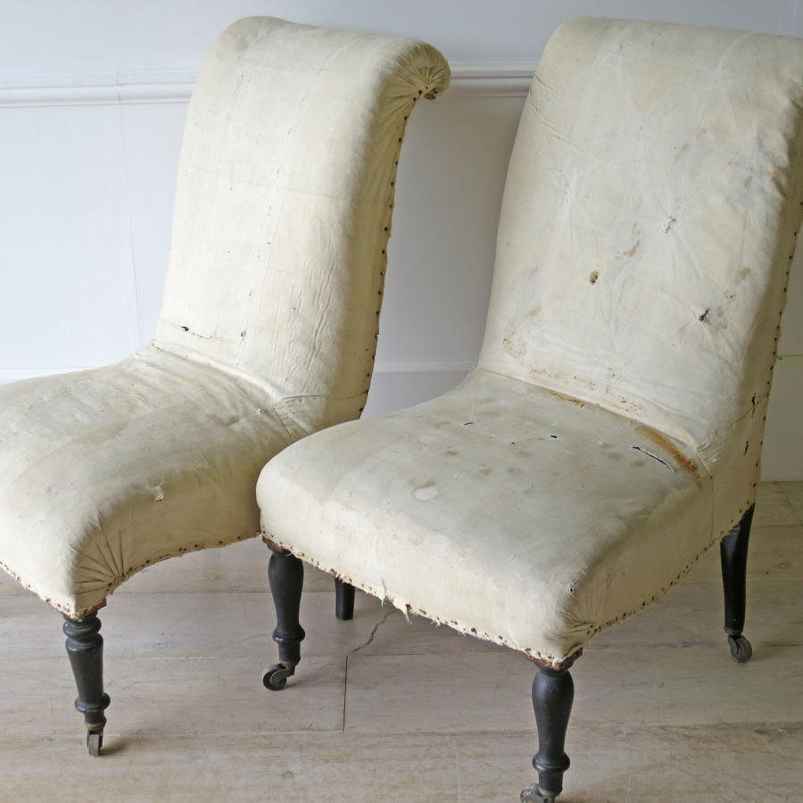 Two small Franch Napoleon III Chairs