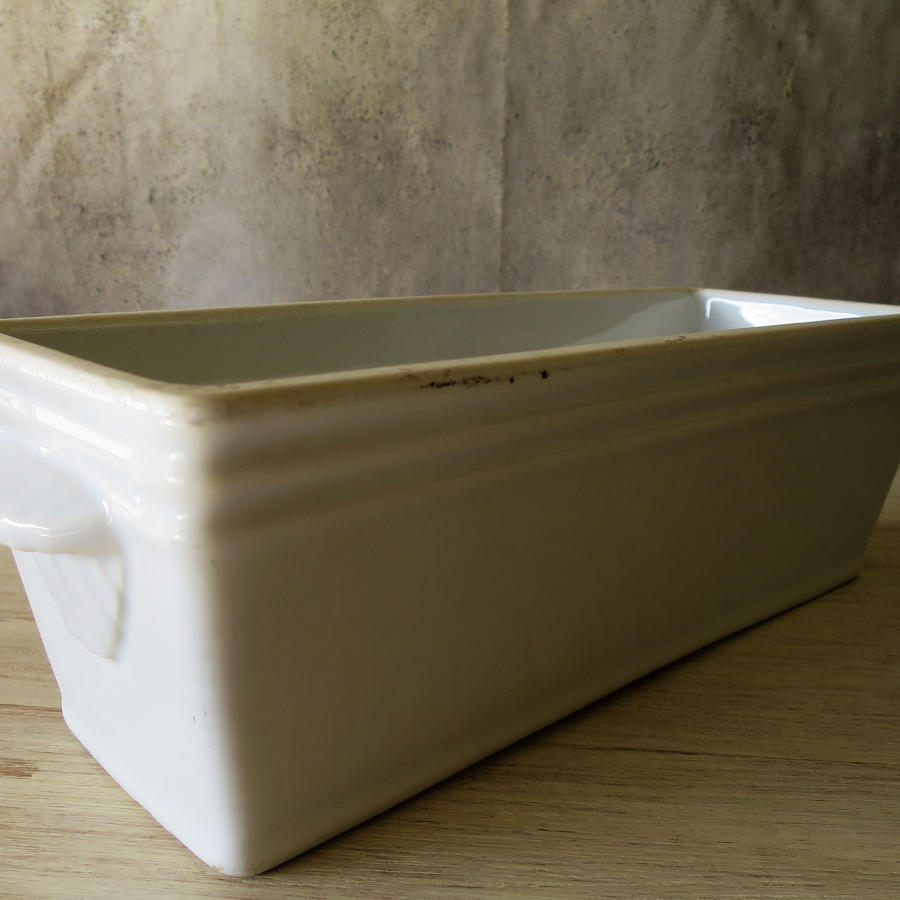 French heavy porcelain Pate Tureen circa 1920