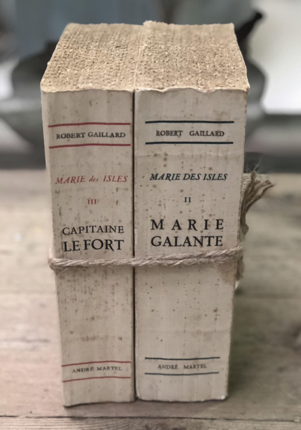 Pair of 20th century French Books - printed 1950