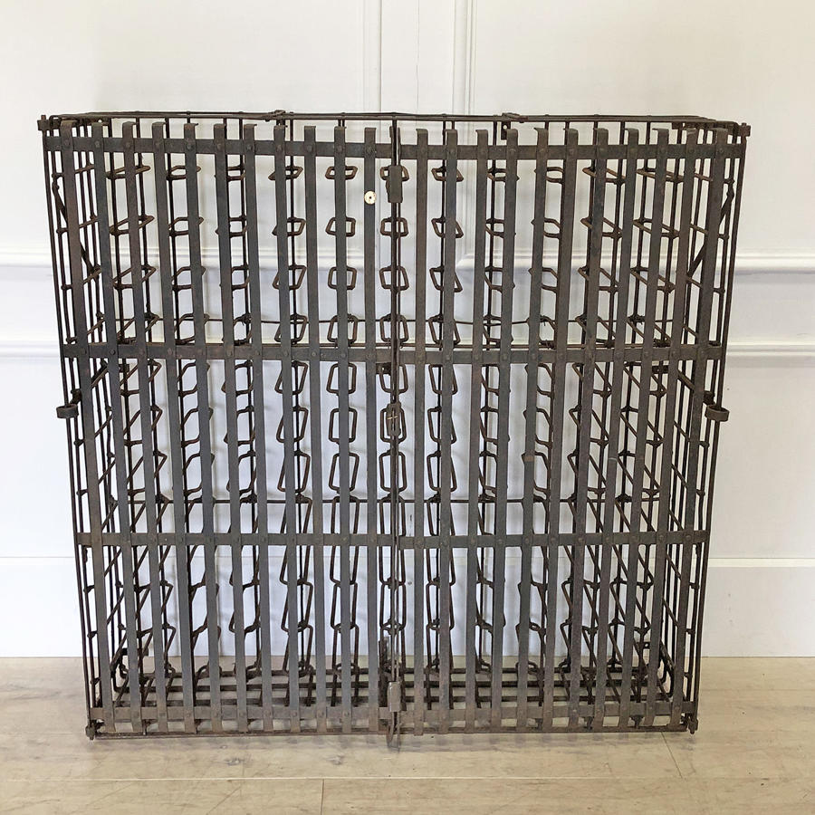 Exceptional 19th c Anglo-French Wine Cage - circa 1890