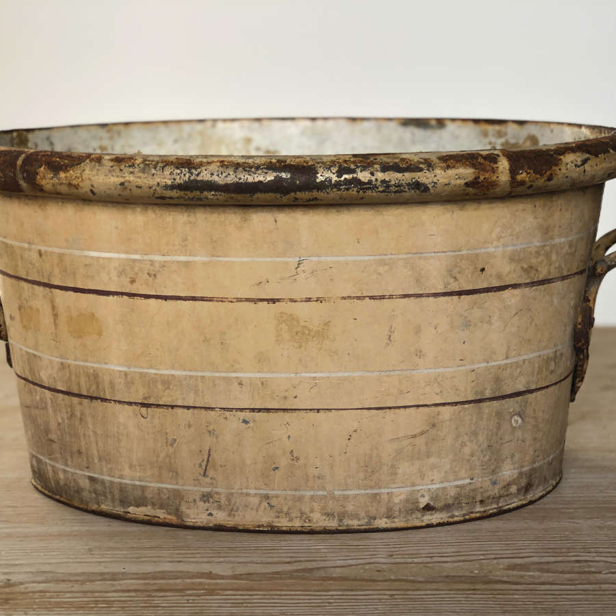19th c French Toleware Wine Cooler - circa 1890