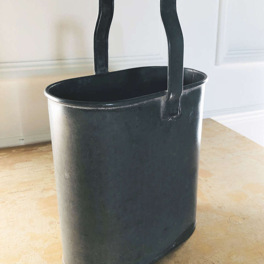 19th c French Zinc Bottle Carrier - circa 1890