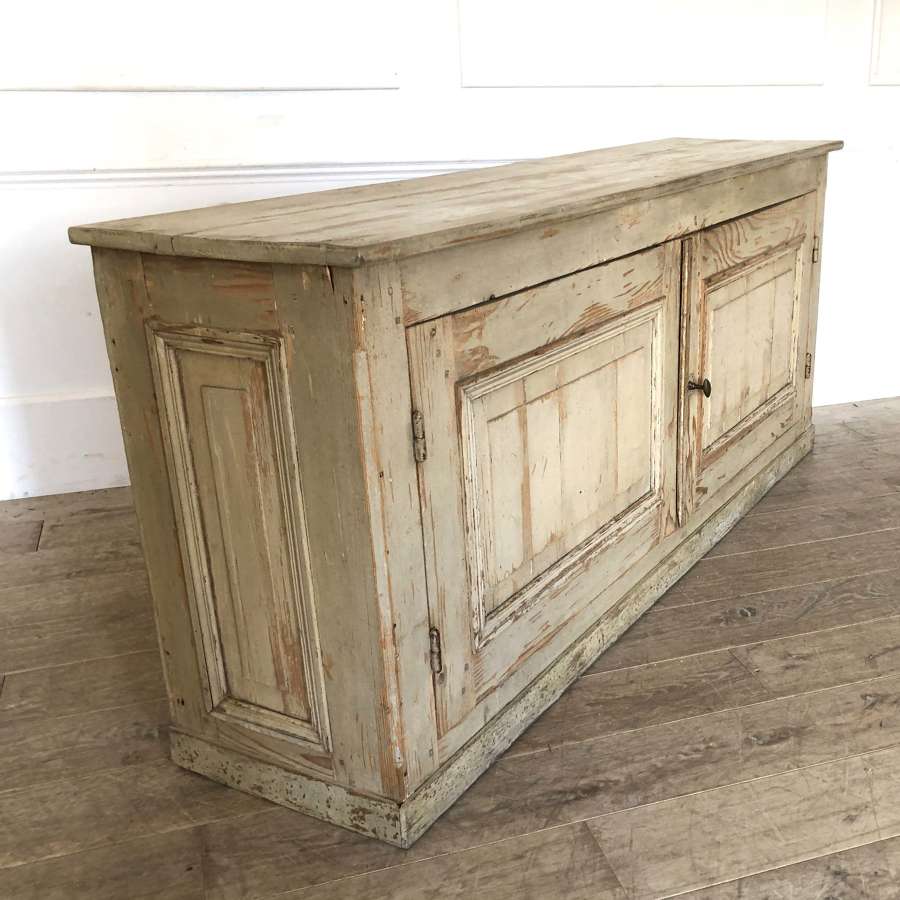 French 19th c Enfilade with original paint - circa 1870