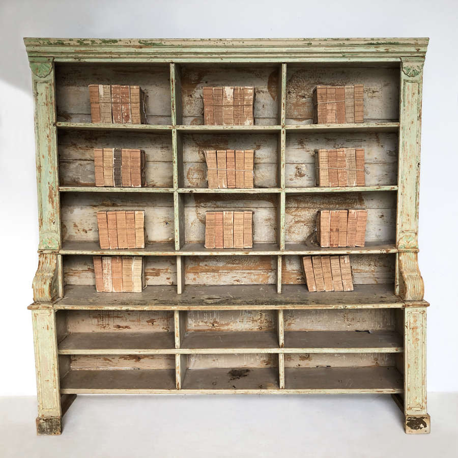 French 19th century Bookcase with original paint - circa 1880