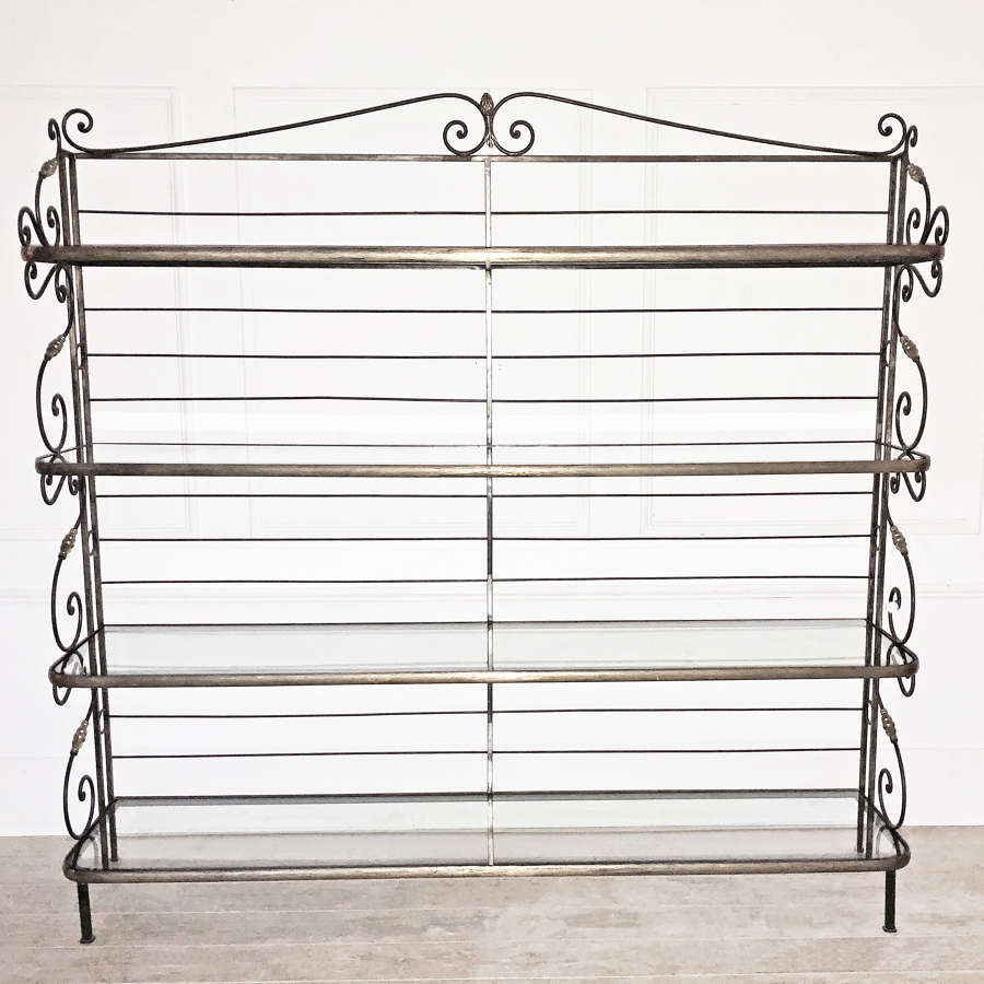 19th c French Bakers Rack from a Parisian Boulangerie - Circa 1880