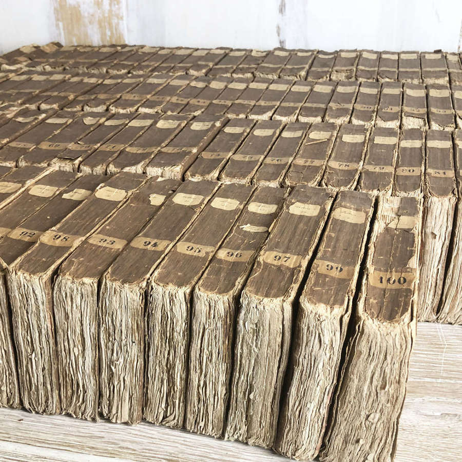 100 18th c Volumes of the 'Complete Works of Voltaire' Printed 1792