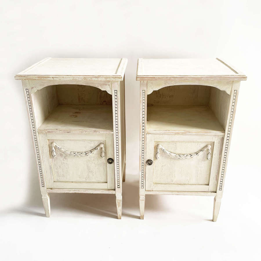 Pair of Swedish 20th century Bedside Tables - circa 1920