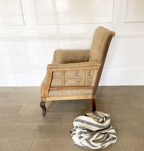 French 19th century deconstructed Armchair - circa 1890