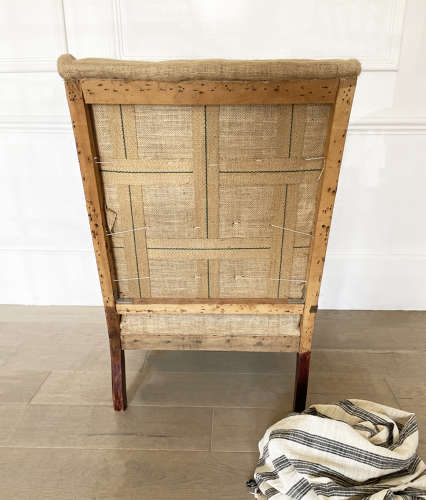 French 19th century deconstructed Armchair - circa 1890