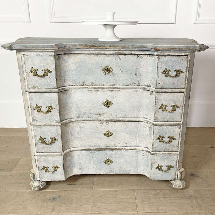 Late 19th Century Baroque-Style Chest of Drawers