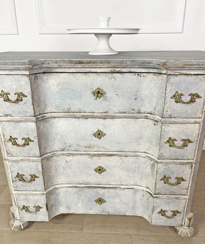 Late 19th Century Baroque-Style Chest of Drawers