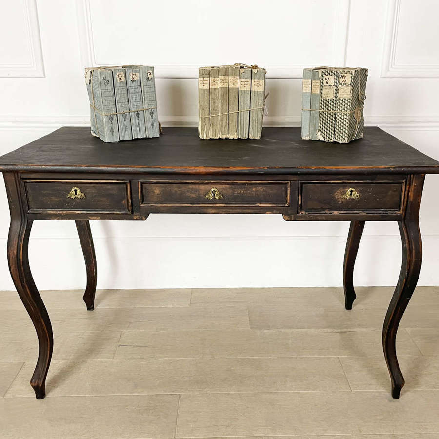 19th Century Swedish Desk in the Rococo Style - c 1850