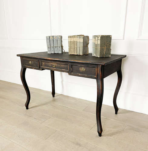 19th Century Swedish Desk in the Rococo Style - c 1850
