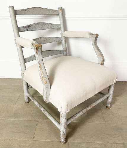 Pair of 19th Century Swedish Armchairs