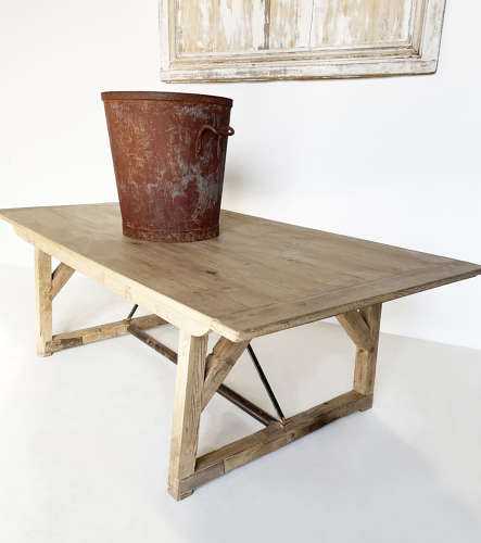 French 19th c 'Table d'Atelier' - circa 1890