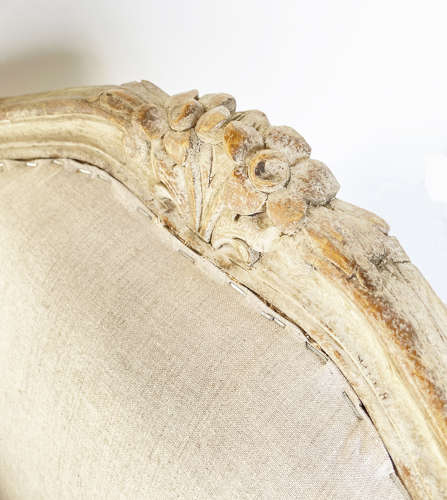 Pair of 19th c Swedish upholstered Armchairs - circa 1880