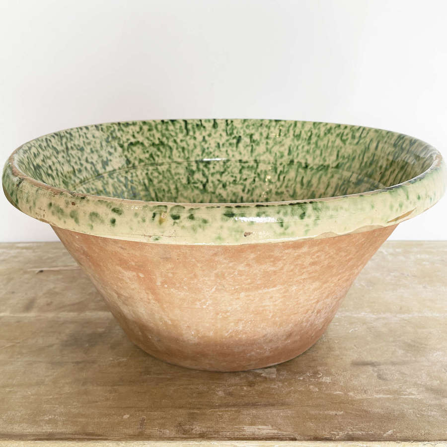 Medium 19th c Italian Terracotta Bowl