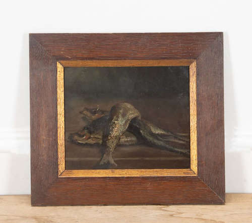 19th c French Still Life of Fish