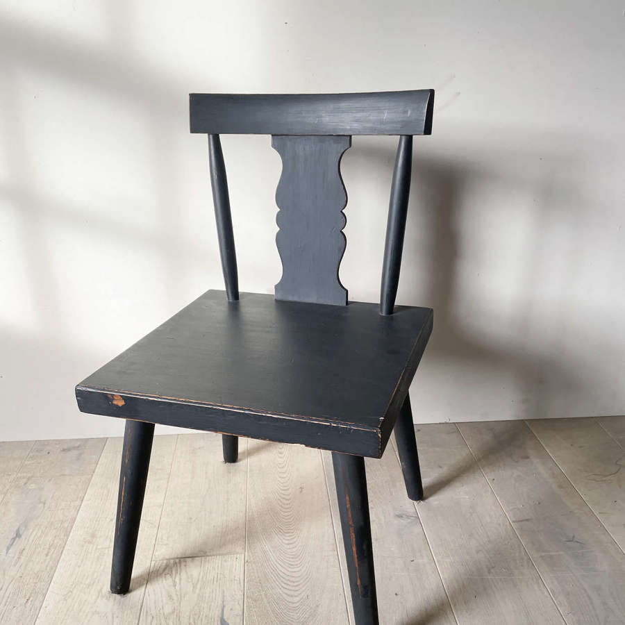 Single Swedish 'Folk'  Side Chair - circa 1920