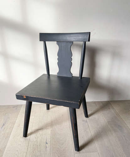 Single Swedish 'Folk'  Side Chair - circa 1920