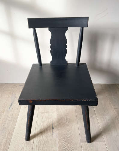 Single Swedish 'Folk'  Side Chair - circa 1920