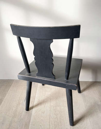 Single Swedish 'Folk'  Side Chair - circa 1920