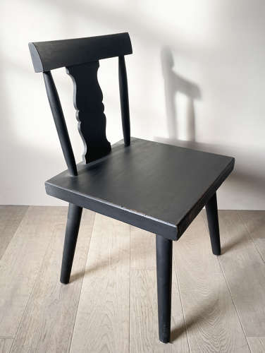 Single Swedish 'Folk'  Side Chair - circa 1920