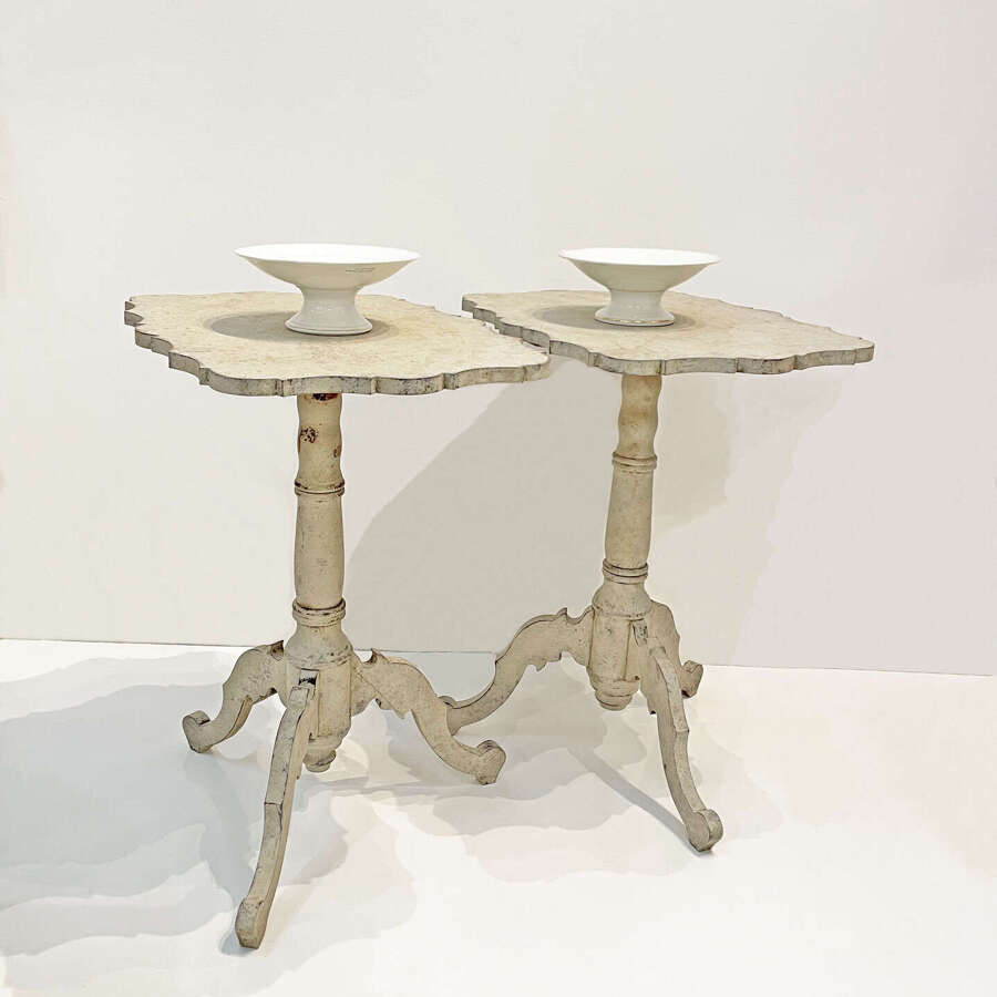 Pair of 19th Century Swedish Gustavian Style Side Tables
