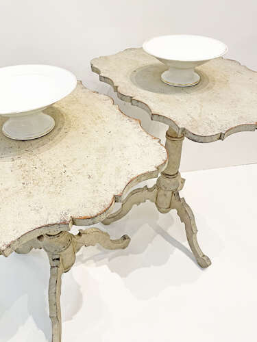 Pair of 19th Century Swedish Gustavian Style Side Tables
