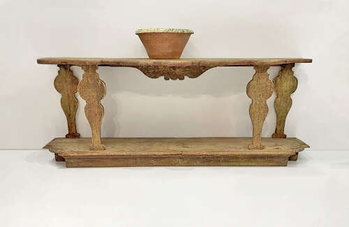 18th Century Italian Console Table with Superb Shape