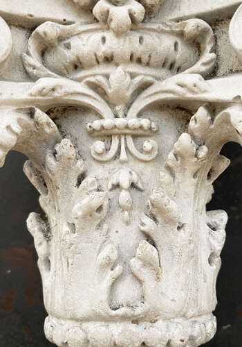 Small 19th century Plaster Capital - circa 1870