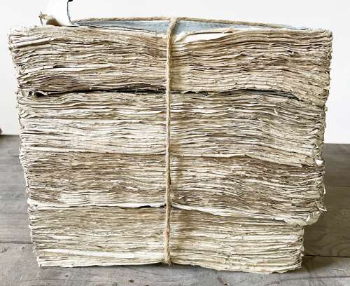 Bundle of 4 19th c French Blue Books