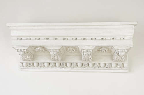 19th Century English Section of Carved Wooden Coving - circa 1890