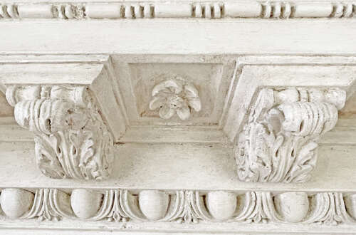 19th Century English Section of Carved Wooden Coving - circa 1890