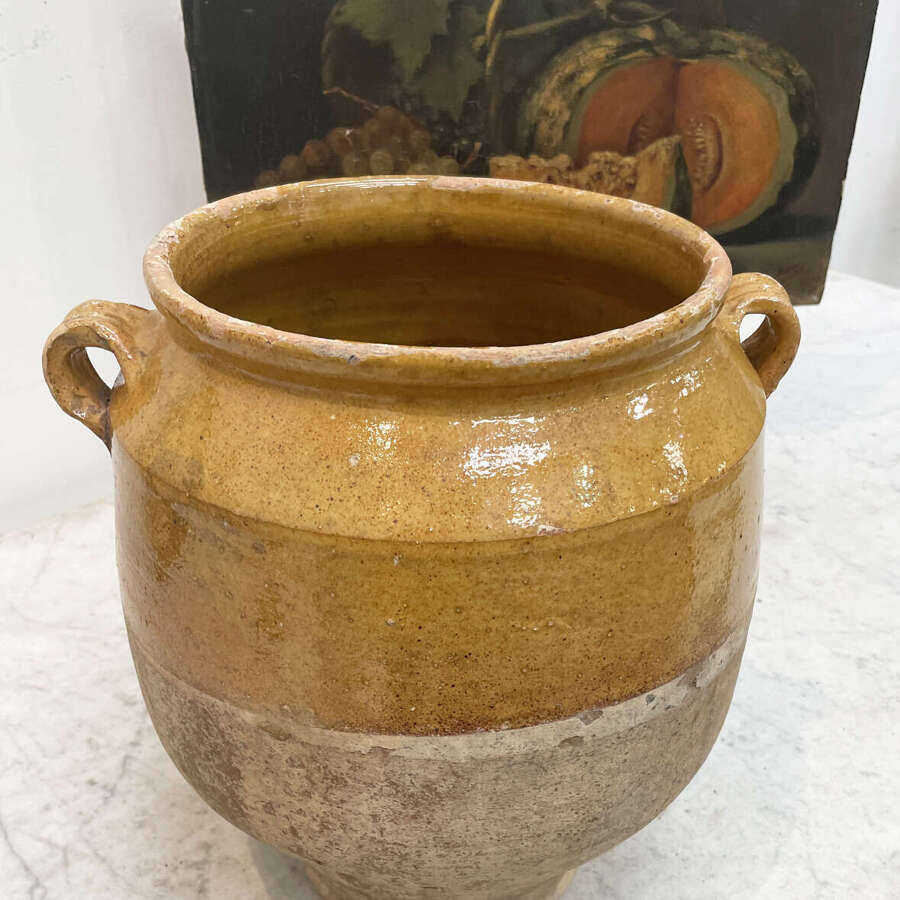 Extra Large French Confit Jar - circa 1870