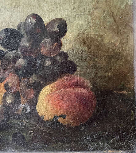 Small 19th c French Still Life Painting c 1820