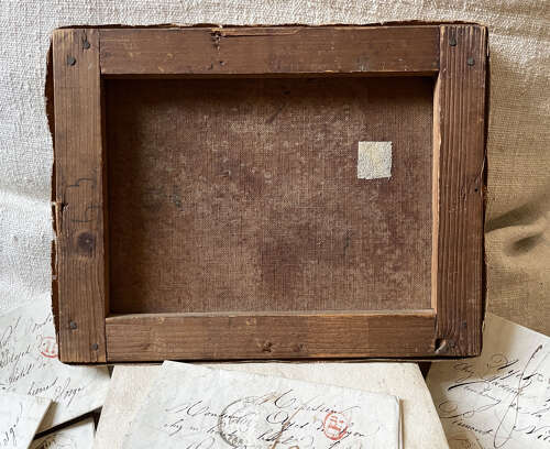 Small 19th c French Still Life Painting c 1820