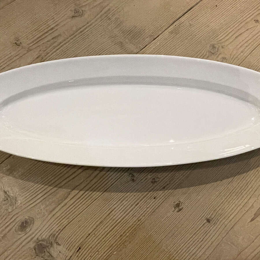 Large 19th c Italian Fish Serving Plate
