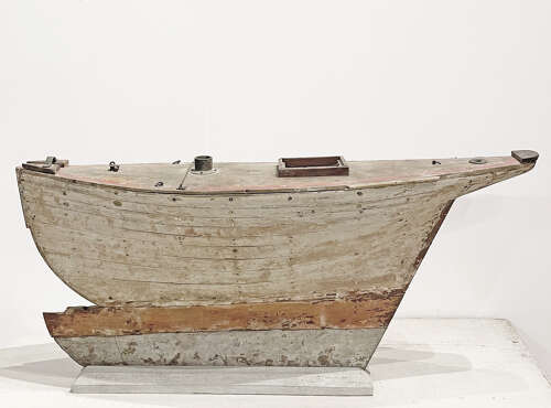 Early 20th Century Hull of an English Pond Sail Boat