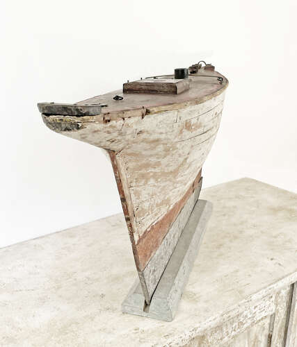 Early 20th Century Hull of an English Pond Sail Boat